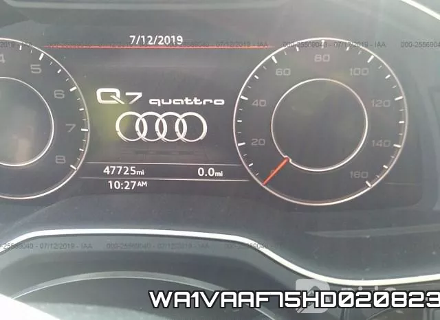 WA1VAAF75HD020823 фото 8