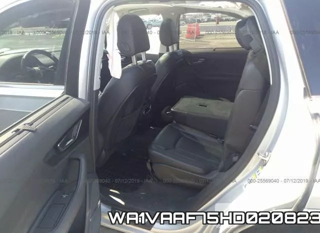 WA1VAAF75HD020823 фото 9