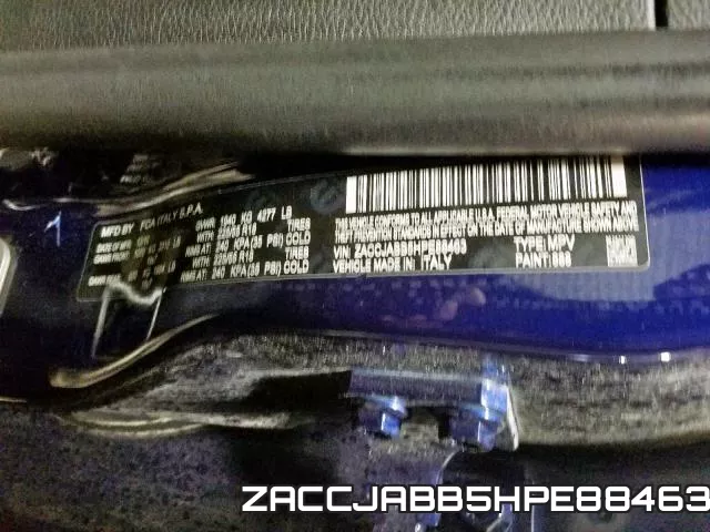 ZACCJABB5HPE88463 фото 2