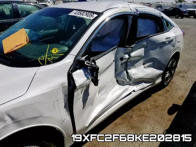 19XFC2F68KE202815 фото 2
