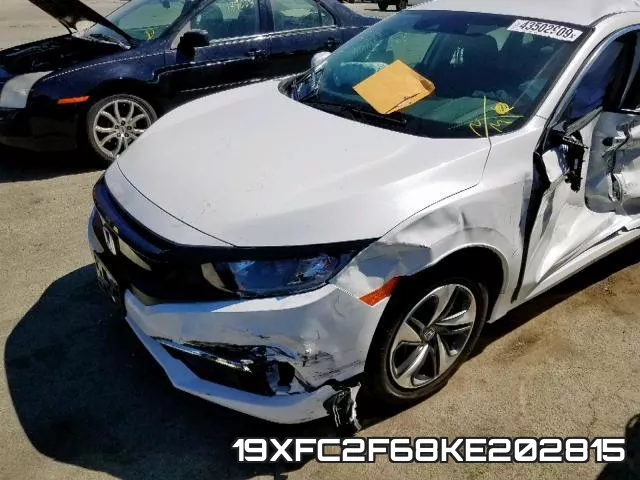 19XFC2F68KE202815 фото 10