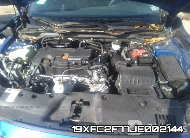 19XFC2F77JE002144 фото 2