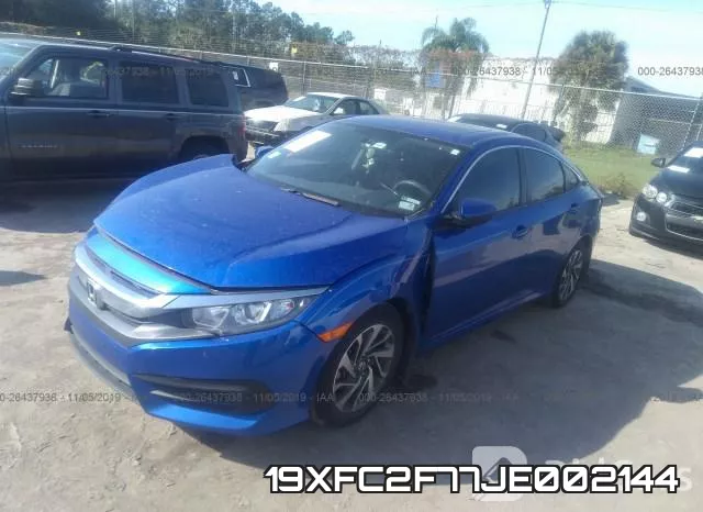 19XFC2F77JE002144 фото 3