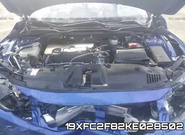 19XFC2F82KE028502 фото 2