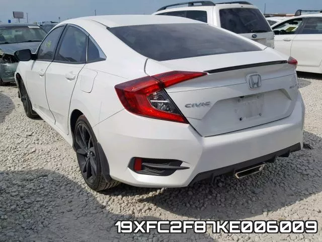 19XFC2F87KE006009 фото 4