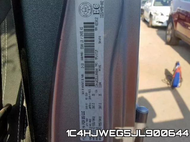 1C4HJWEG5JL900644 фото 2