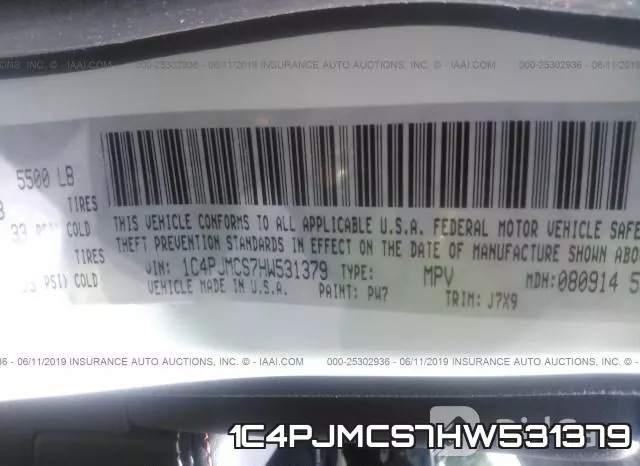 1C4PJMCS7HW531379 фото 10