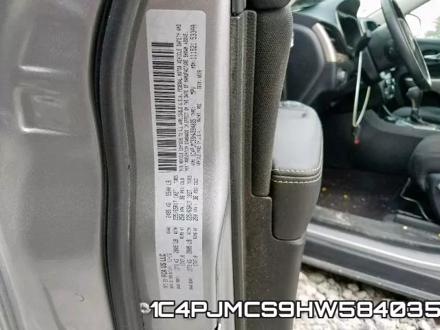 1C4PJMCS9HW584035 фото 2