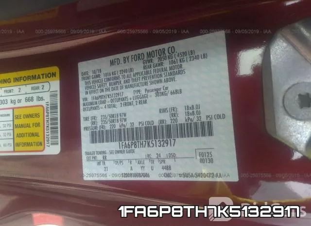 1FA6P8TH7K5132917 фото 10