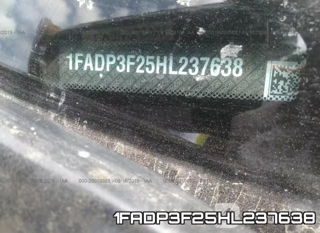 1FADP3F25HL237638 фото 10