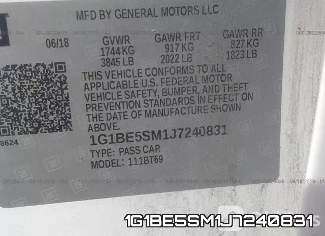 1G1BE5SM1J7240831 фото 10