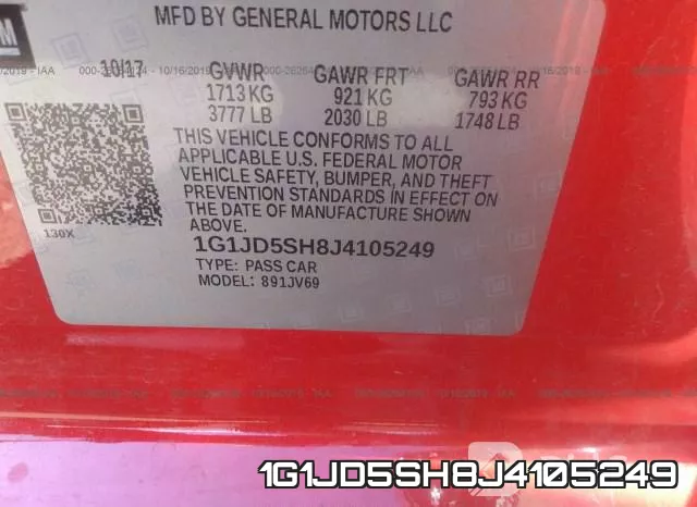 1G1JD5SH8J4105249 фото 10