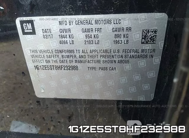 1G1ZE5ST8HF232988 фото 10