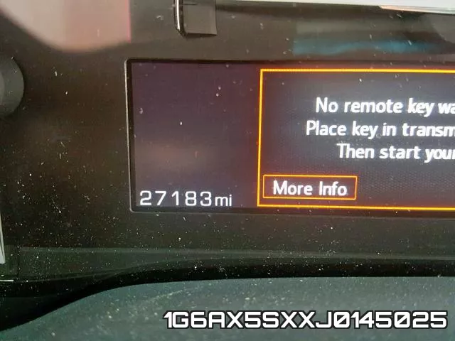 1G6AX5SXXJ0145025 фото 9