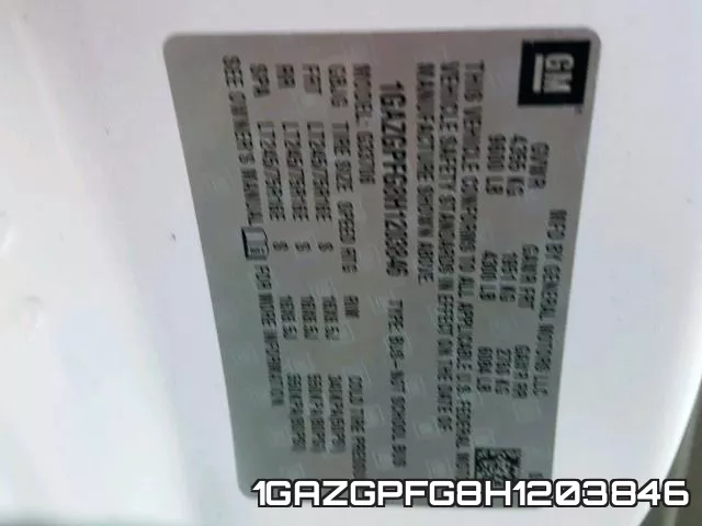 1GAZGPFG8H1203846 фото 2