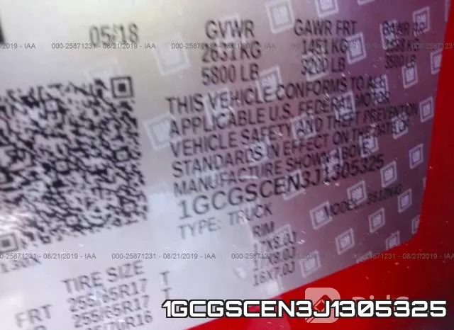 1GCGSCEN3J1305325 фото 10