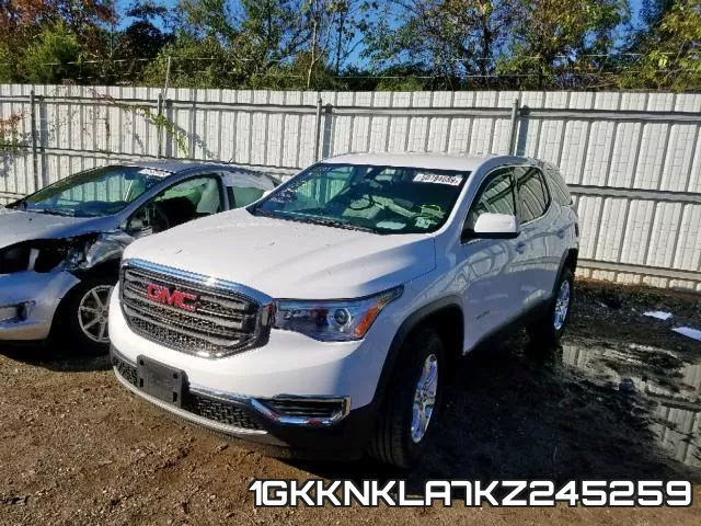 1GKKNKLA7KZ245259 фото 3