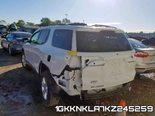1GKKNKLA7KZ245259 фото 4
