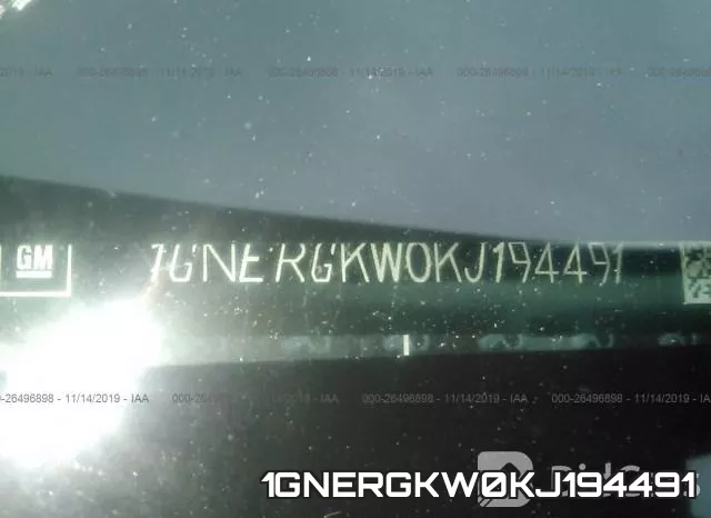1GNERGKW0KJ194491 фото 10