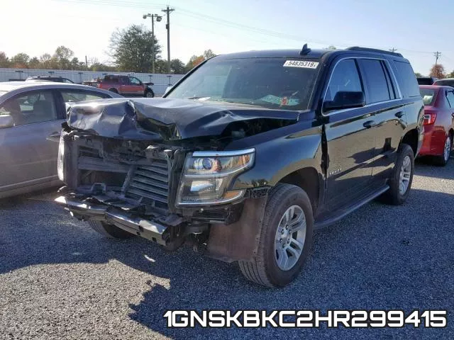 1GNSKBKC2HR299415 фото 3