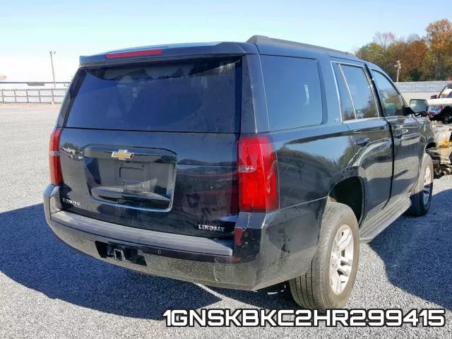 1GNSKBKC2HR299415 фото 5