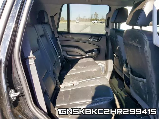 1GNSKBKC2HR299415 фото 7