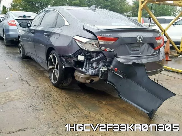 1HGCV2F33KA017305 фото 4