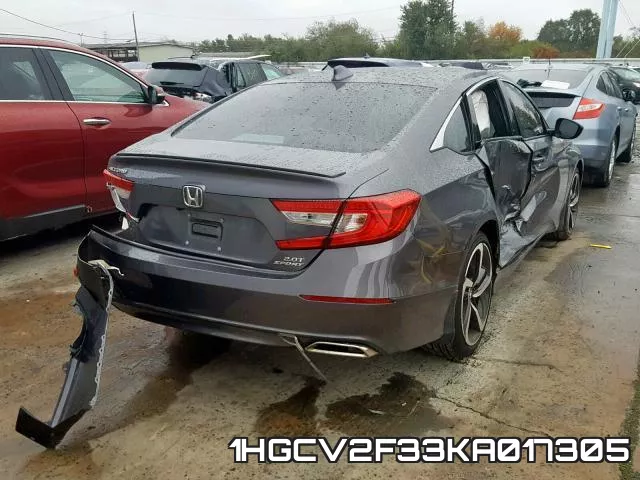 1HGCV2F33KA017305 фото 5