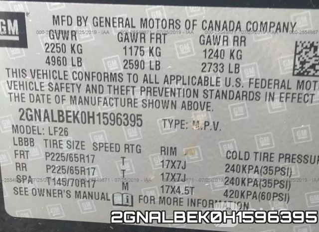 2GNALBEK0H1596395 фото 10