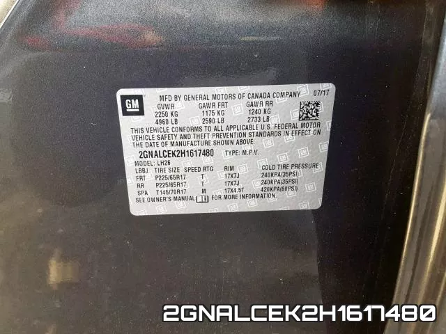 2GNALCEK2H1617480 фото 2