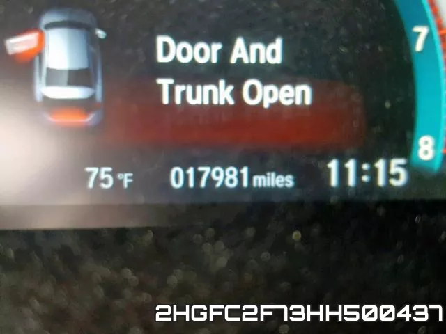 2HGFC2F73HH500437 фото 9