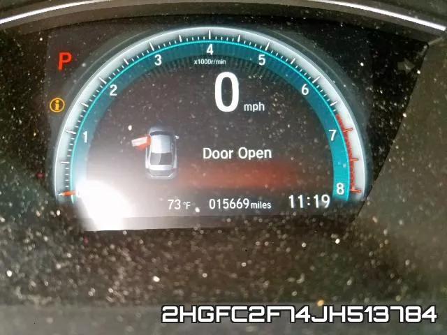 2HGFC2F74JH513784 фото 9