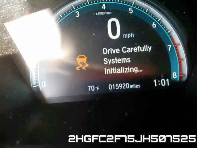 2HGFC2F75JH507525 фото 9