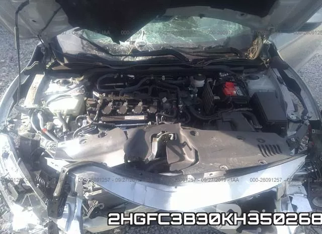 2HGFC3B30KH350268 фото 2