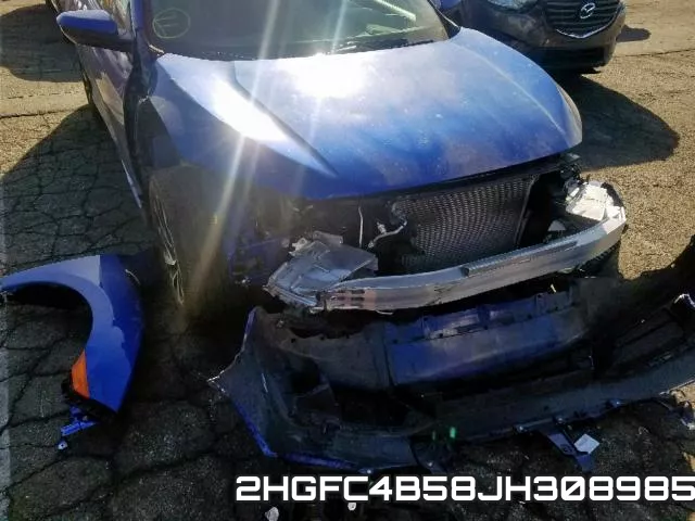 2HGFC4B58JH308985 фото 10