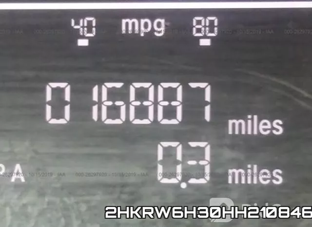 2HKRW6H30HH210846 фото 8