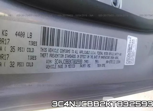 3C4NJCBB2KT832593 фото 10