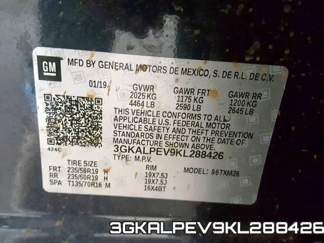 3GKALPEV9KL288426 фото 2