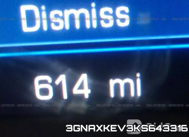 3GNAXKEV3KS643316 фото 8