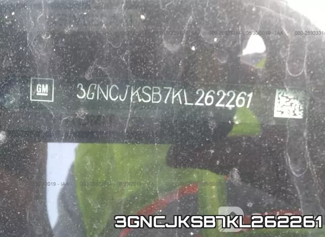 3GNCJKSB7KL262261 фото 9