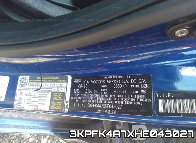 3KPFK4A7XHE043027 фото 10