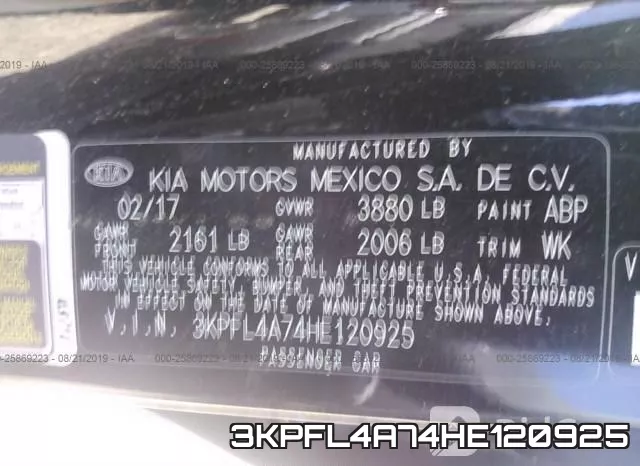 3KPFL4A74HE120925 фото 10