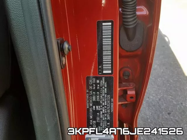 3KPFL4A76JE241526 фото 2