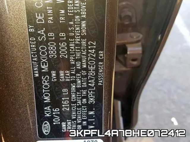 3KPFL4A78HE072412 фото 2