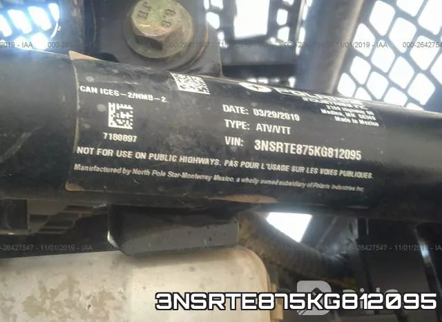 3NSRTE875KG812095 фото 2