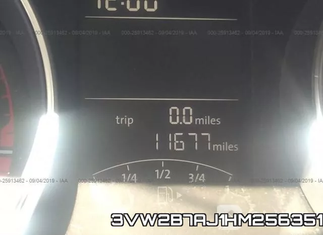 3VW2B7AJ1HM256351 фото 8