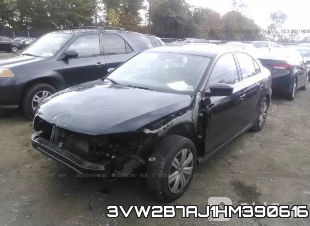 3VW2B7AJ1HM390616 фото 3
