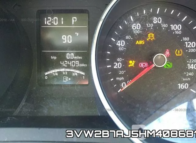3VW2B7AJ5HM408681 фото 8