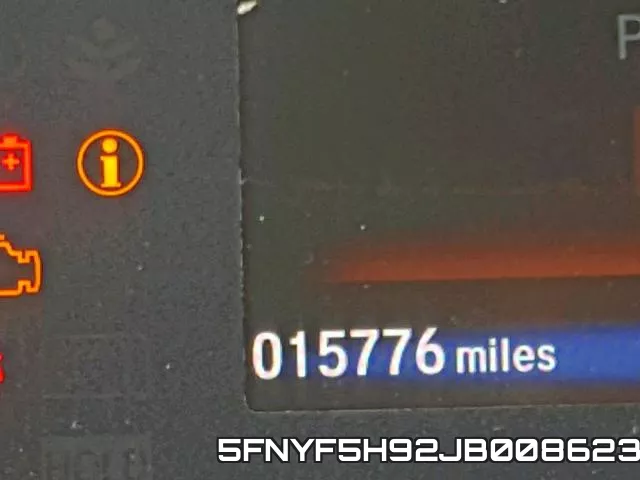 5FNYF5H92JB008623 фото 9