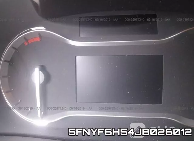 5FNYF6H54JB026012 фото 8